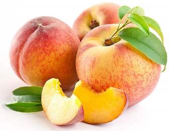 В составе персиков есть железо Железо в продуктах питания